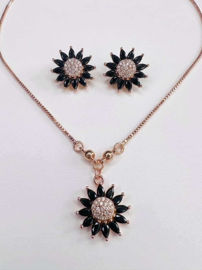Blossom pendent set