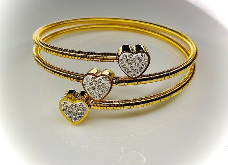 Helix Heart Cuff