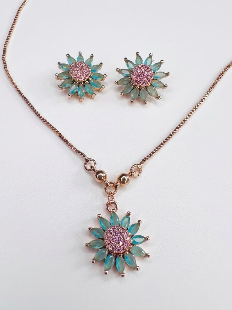 Blossom pendent set