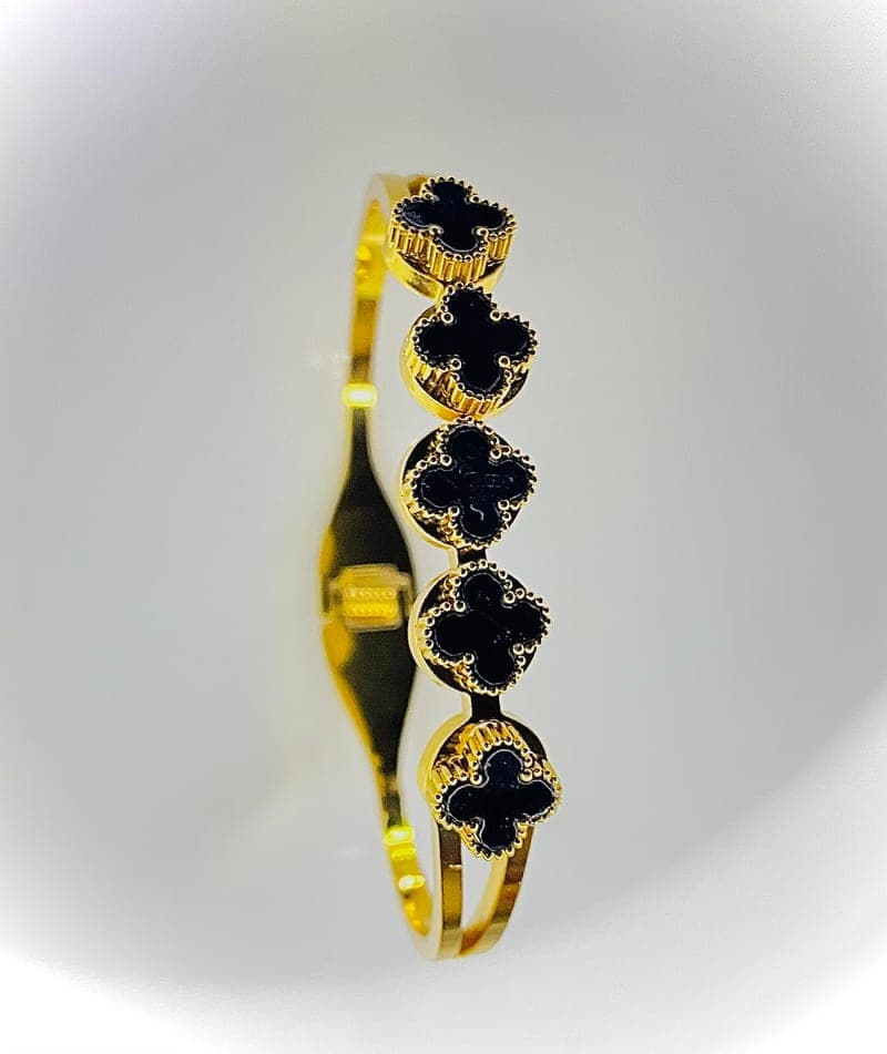 Midnight Blossom Cuff