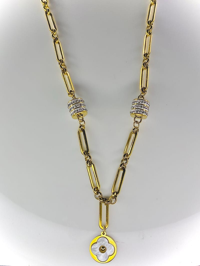 Aurora Link Necklace — artificial jewellery at Rawaiya