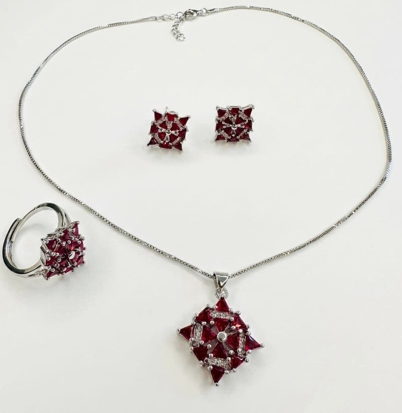 Mosaic Pendant Set