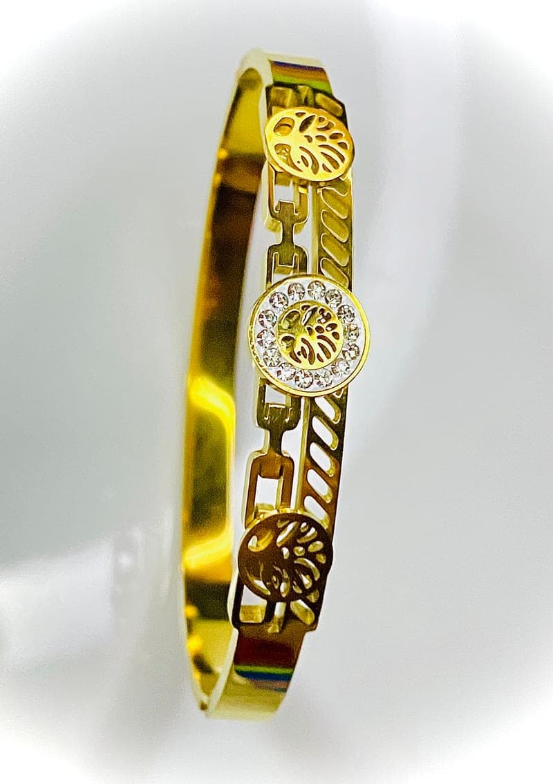 Crystal Bloom Cuff