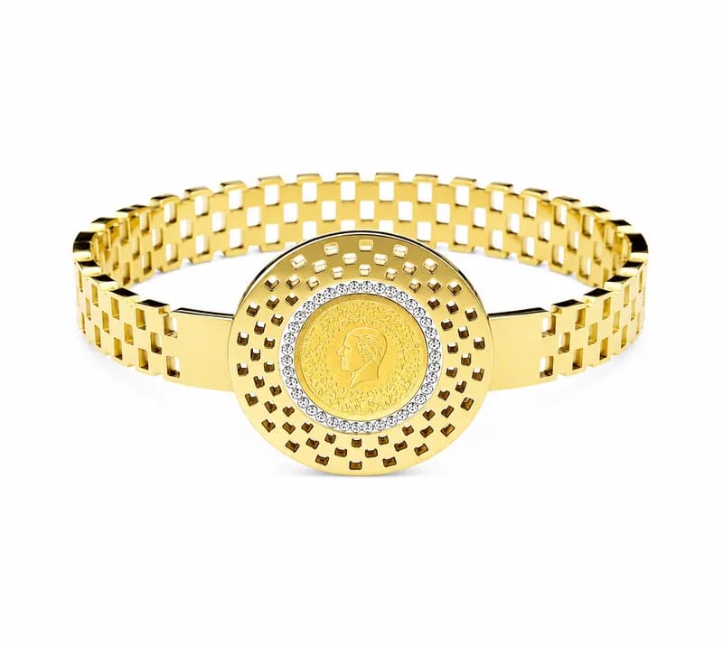 Imperial Coin Cuff