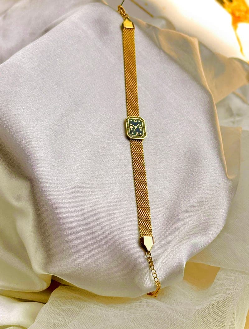 Rectangle Dial Bracelet
