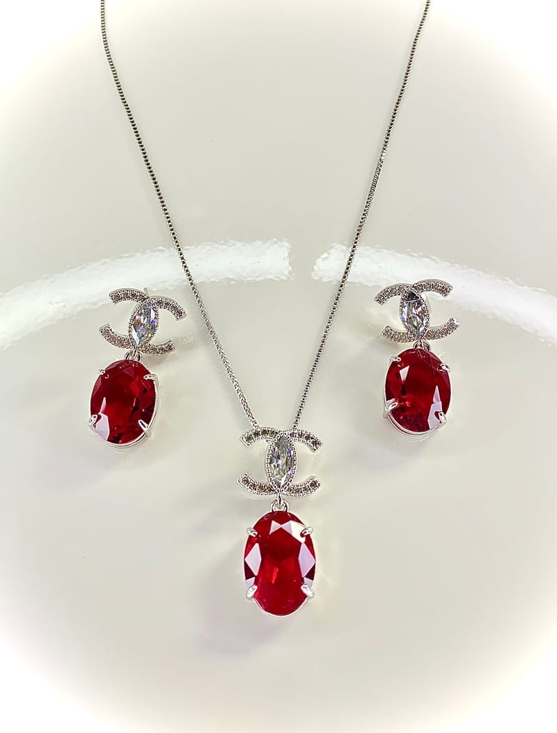 Ivy Jewelry Set — artificial jewellery at Rawaiya