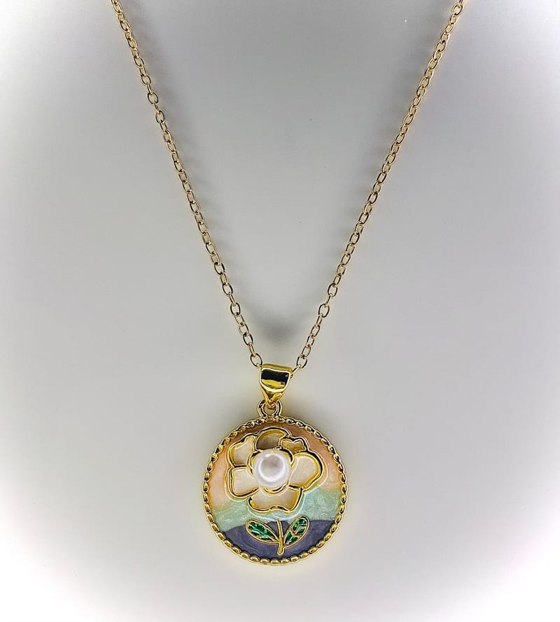 Celestial Compass Necklace — artificial jewellery at Rawaiya