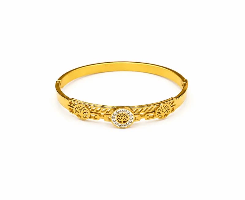 Crystal Bloom Cuff