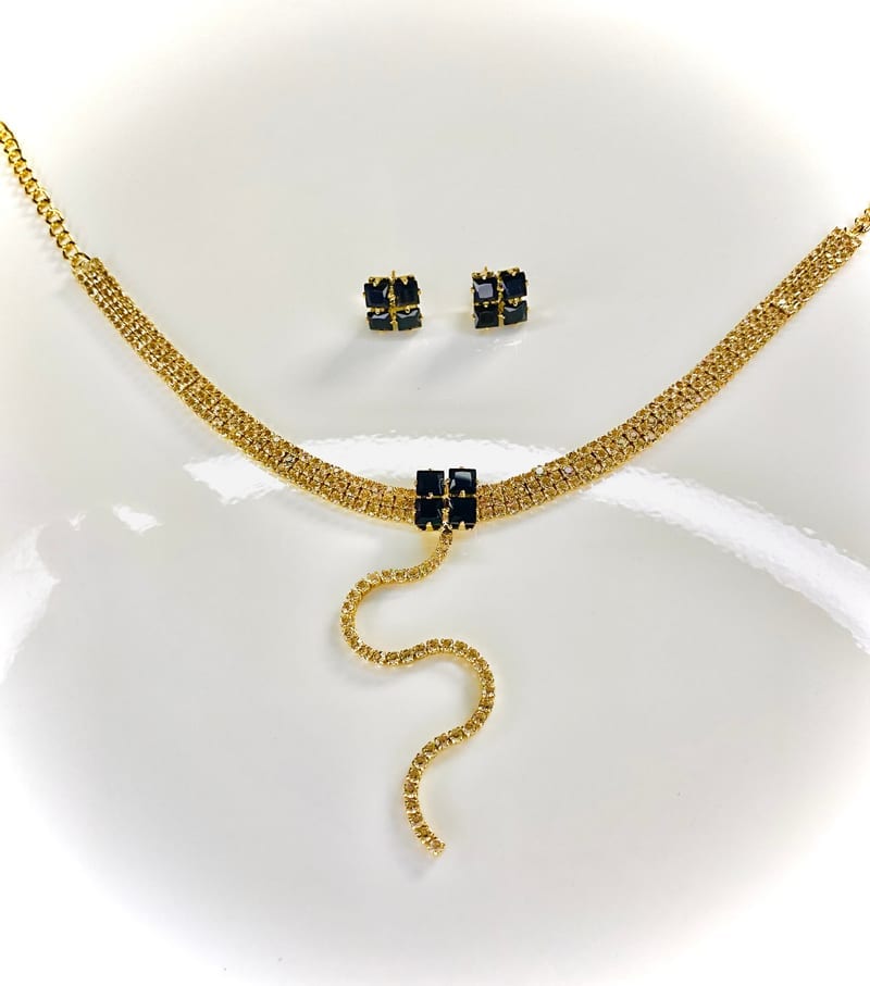 Odette Jewelry Set — artificial jewellery at Rawaiya