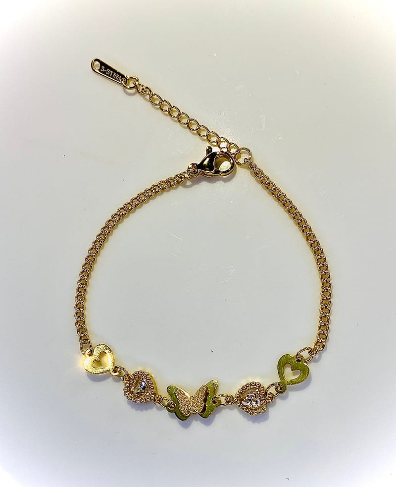 Butterfly Grace Bracelet — artificial jewellery at Rawaiya